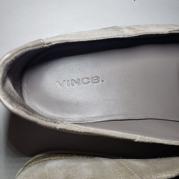 Vince Dillon Suede Espadrille Slip On Size 7.5 - Picture 7 of 11